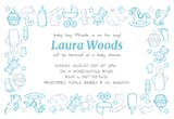 Nursery - Invitación Para Baby Shower